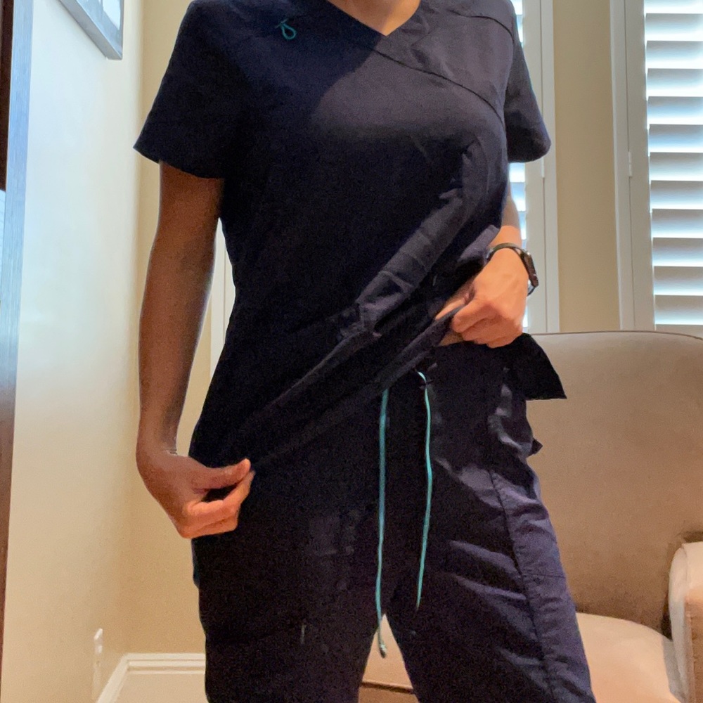 Lightly used scrubs